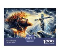 Jésus - Religion Puzzle De 1000 Pièces : pour Les Amateurs D’Art, Découvrir Une Image Magnifique Tout en S’Amusant Absolutely Éblouissant.