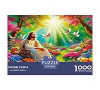 Jésus - Religion Puzzle De 1000 Pièces : pour Les Amateurs D’Art, Découvrir Une Image Magnifique Tout en S’Amusant