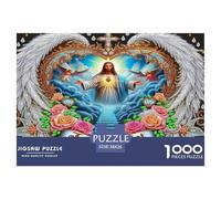 Jésus - Religion Puzzle De 1000 Pièces : pour Les Retraités, Un Passe-Temps Agréable Qui Combat L’isolement Absolutely Éblouissant.