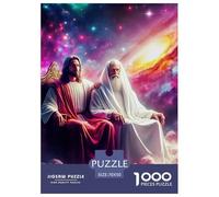 Jésus - Religion Puzzle Élégant Pensé pour Les Moments Calmes en Intérieur, Valorisant Fantastique par Une Organisation Claire Propice À L’Attention Et Au Bien Être 70x50cm/1000pcs