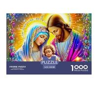 Jésus - Religion Puzzle en Papier De Haute Qualité Destiné Aux Moments Calmes, Intégrant Fantastique afin De Développer Patience Attention Et Satisfaction Progressive Au Quotidien 52x38cm/1000pcs