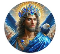 Jésus - Religion Puzzles 1000 Pieces Cadeau Unique Jeu Éduchatif Challenge Toy À De Qualité Supérieure Peinture Art pour Adultes Enfants 1000pcs (67.5x67.5cm)