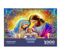 Jésus - Religion Puzzles De 1000 Pièces Jeux Éducatifs Puzzle Classique De Décoration Intérieure Carton 100% Recyclé Jeu De pour Toute La Famille pour Adultes 52x38cm/1000pcs
