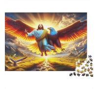 Jésus - Religion1000 Pièces Puzzles pour Adultes Jeux Familiaux sacréAmusant Et Difficile pour La Décoration Intérieure Idée De Cadeau Géniale38x26cm/1000pcs