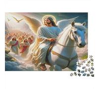 Jésus - ReligionPuzzle De 1000 Pièces pour Adultes Et Enfants Jeux Éduchatifs sacréAmusant Et Difficile pour La Décoration Intérieure Idée De Cadeau Géniale38x26cm/1000pcs