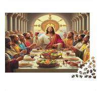 Jésus - ReligionPuzzle De 1000 Pièces pour Adultes Et Enfants Jeux Familiaux sacréAmusant Et Difficiles Décorations Intérieures Idée De Cadeau Géniale38x26cm/1000pcs