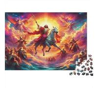 Jésus - ReligionPuzzle De 1000 Pièces pour Adultes Jeux Familiaux sacréAmusant Et Difficiles Décorations Intérieures Idée De Cadeau Géniale70x50cm/1000pcs