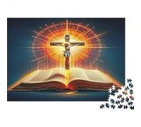 Jésus - ReligionPuzzles De 1000 Pièces pour Adultes Et Enfants Jeux Éduchatifs sacréAmusant Et Difficile pour La Décoration Intérieure Idée De Cadeau Géniale70x50cm/1000pcs