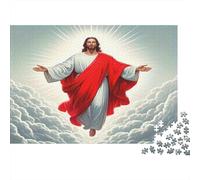 Jésus - ReligionPuzzles De 1000 Pièces pour Adultes Et Enfants Jeux Éduchatifs sacréDécorations Intérieures Difficiles Idée De Cadeau Géniale70x50cm/1000pcs