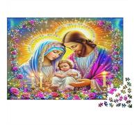 Jésus - ReligionPuzzles De 1000 Pièces pour Adultes Jeux Familiaux sacréAmusant Et Difficile pour La Décoration Intérieure Idée De Cadeau Géniale38x26cm/1000pcs