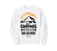 Jesus Religious Bible Verse Mexican, Spanish Christian Quote Sweatshirt
