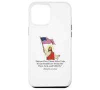 Jésus républicain tenant le drapeau américain protestation Coque pour iPhone 12 Pro Max