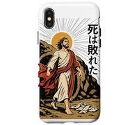 Jesus Resurrection Christian Manga Death Defeated Anime Art Coque pour iPhone X/XS