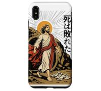 Jesus Resurrection Christian Manga Death Defeated Anime Art Coque pour iPhone XS Max