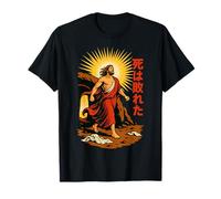 Jesus Resurrection Manga Art Death is Defeated Tomb Vide T-Shirt