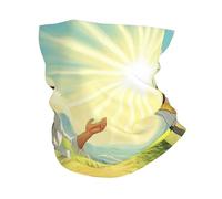Jesus Rides On A Donkey - Foulard imprimé - Bandeau - Serviette pour homme et femme - Masque de sport multifonction