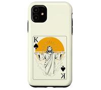 Jésus, Roi de Pique, Carte à Jouer, Foi Chrétienne Coque pour iPhone 11