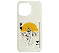 Jésus, Roi de Pique, Carte à Jouer, Foi Chrétienne Coque pour iPhone 14 Pro Max