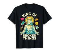 Jésus, Roi des Choses brisées, guérison chrétienne inspirante T-Shirt