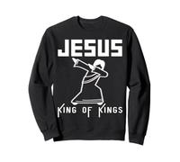 Jésus Roi des Rois Dab Louange Culte Danse Dabbing Danse Sweatshirt