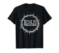 Jésus Roi des Rois - Jésus Lebt. T-Shirt Graphique avec Valeur