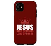 Jésus Roi des Rois Seigneur des Seigneurs Apocalypse 19 16 Coque pour iPhone 11
