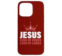 Jésus Roi des Rois Seigneur des Seigneurs Apocalypse 19 16 Coque pour iPhone 15 Pro Max
