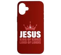 Jésus Roi des Rois Seigneur des Seigneurs Apocalypse 19 16 Coque pour iPhone 16 Plus