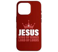 Jésus Roi des Rois Seigneur des Seigneurs Apocalypse 19 16 Coque pour iPhone 16 Pro