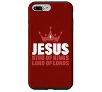 Jésus Roi des Rois Seigneur des Seigneurs Apocalypse 19 16 Coque pour iPhone 7 Plus/8 Plus