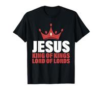 Jésus Roi des Rois Seigneur des Seigneurs Apocalypse 19 16 T-Shirt