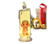 Jesus Saints Religious Decoration Candle, Flameless LED Devotional Prayer Candle | Canndle Jesus Saints Religi0us Decoration | LED Religi0us Candles, Religious Festive Flameless Candles For Desk