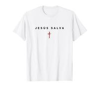 JESÚS Salva - Christian Faith Cross Gospel Minimal (Spanish) T-Shirt