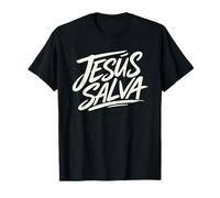 Jesús Salva Christian Faith Espagnol T-Shirt