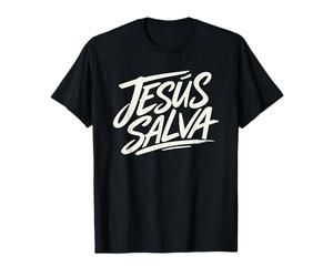 Jesús Salva Christian Faith Espagnol T-Shirt