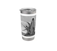 Jesus Satan Temptation par Gustave Dore Gobelet isotherme en acier inoxydable double paroi