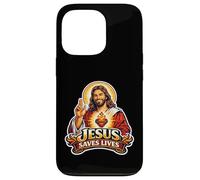 Jésus Sauve des Vies - Jésus chrétien Coque pour iPhone 13 Pro
