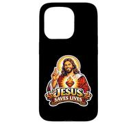 Jésus Sauve des Vies - Jésus chrétien Coque pour iPhone 15 Pro