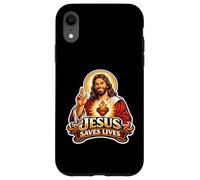 Jésus Sauve des Vies - Jésus chrétien Coque pour iPhone XR