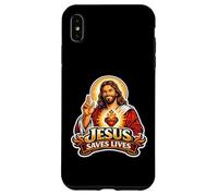 Jésus Sauve des Vies - Jésus chrétien Coque pour iPhone XS Max