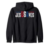 Jésus Sauve - Design Typographique Distressé Sweat à Capuche