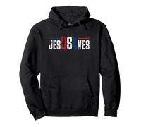 Jésus Sauve - Design Typographique Distressé Sweat à Capuche