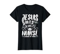Jesus Sauve, Je suis Une INFIRMIÈRE, Je PRÊTE MA Main T-Shirt