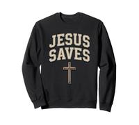 Jésus Sauve la collégiale Sweatshirt