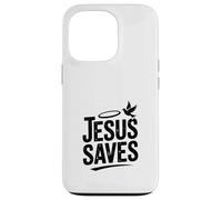 Jésus Sauve Le croyant Foi Espoir Chrétien Coque pour iPhone 13 Pro