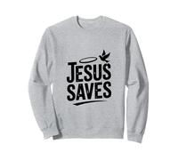 Jésus Sauve Le croyant Foi Espoir Chrétien Sweatshirt