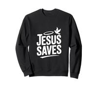 Jésus Sauve Le croyant Foi Espoir Chrétien Sweatshirt