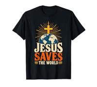 Jésus Sauve Le Monde T-Shirt