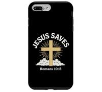 Jésus Sauve Romains 10:13 Cross Salvation Christian Coque pour iPhone 7 Plus/8 Plus