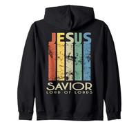 Jésus Sauveur Seigneur des Seigneurs Sweat à Capuche